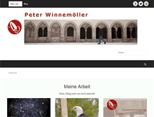 Tablet Screenshot of peter-winnemoeller.de